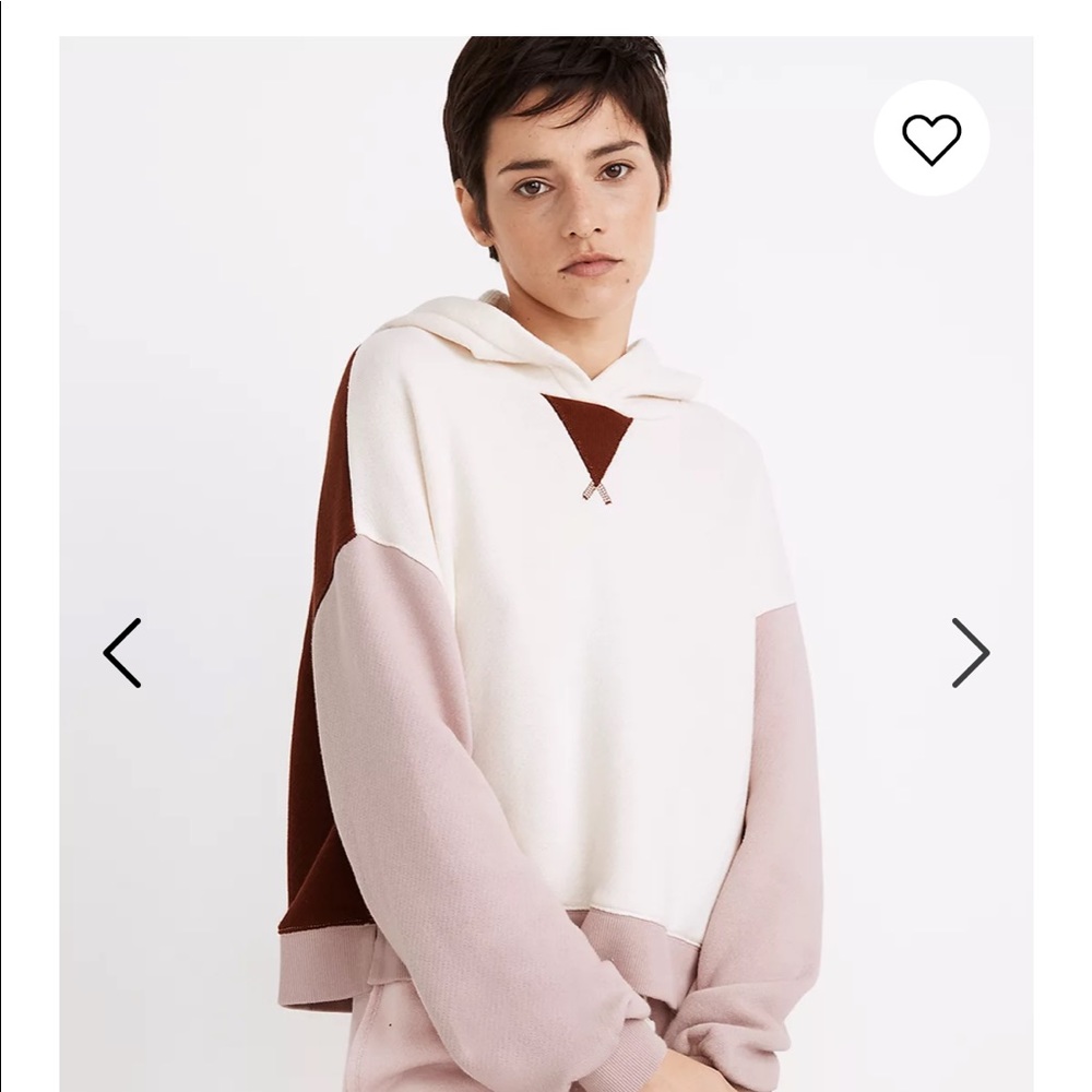 MWL Airyterry Hoodie Sweatshirt in Colorblock